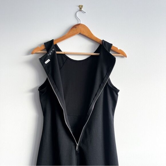 Ruby Rox Dress Black Gold White Sequins Stretch Women's S Back Exposed Zipper - Picture 5 of 10